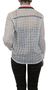 Blusa Macramé con Tachas