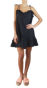 Vestido Mini con Vuelos