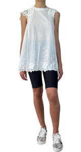 Blusa Macramé Estrellas