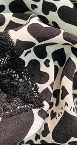 Blusa Seda Corazones