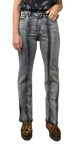 Jeans Gris Desflecado