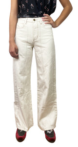 Jeans Blanco Palazzo