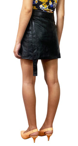 Falda Wrap Cuero