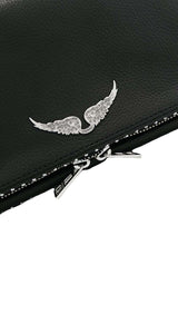 Bolso Cuero con Apliques