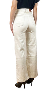 Jeans Blanco Tiro Alto