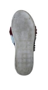 Zapatillas Cuero Piel Multicolor