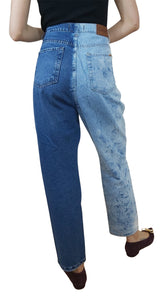 Jeans Stright Bicolor
