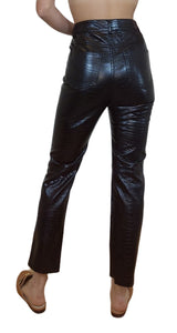 Pantalón Montano Negro Croco