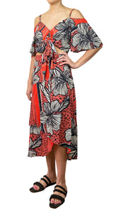 Set Falda y Crop top Floreado