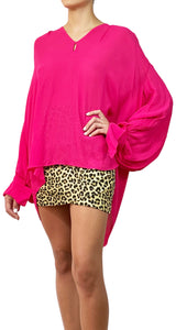 Blusa Plisada en Espalda