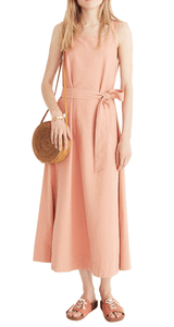 Apron Tie-Waist Dress