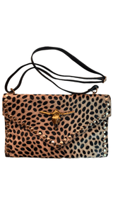 Bandolera Piel Animal Print