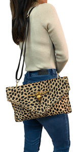 Bandolera Piel Animal Print
