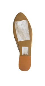 Mules Beige Bordados