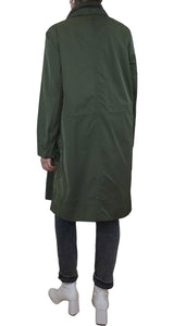 Gabardina Maxi Verde