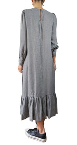 Vestido Cuadros con Vuelos