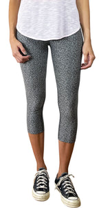 Leggings Gris Estampada