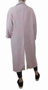 Abrigo Oversize Ligero Rosa
