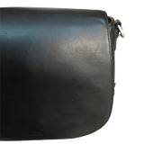 Cartera Cuero Negro Aplicaciones