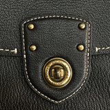 Cartera Cuero Vintage Negro