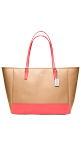 Bolso Color Block Beige