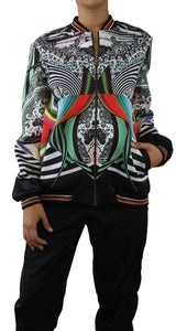 Bomber Estampado Étnico Multicolor