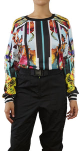 Polerón Estampado Floral Multicolor