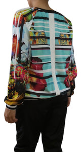 Polerón Estampado Floral Multicolor