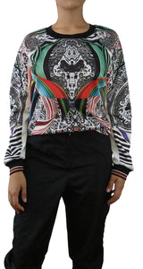 Polerón Estampado Étnico Multicolor