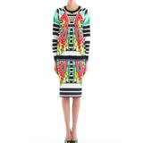 Falda Pencil Tobacco Field