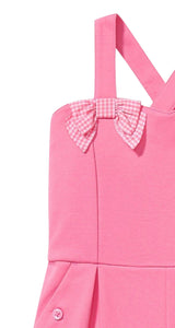 Jardinera Rosada Lazos Vichy