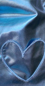 Parka Azul Metalizada