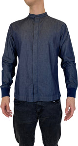 Camisa Denim Cuello Bao