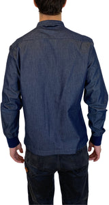Camisa Denim Cuello Bao