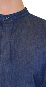 Camisa Denim Cuello Bao