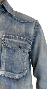 Camisa Denim Stonewash