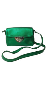 Bandolera Verde Metálico