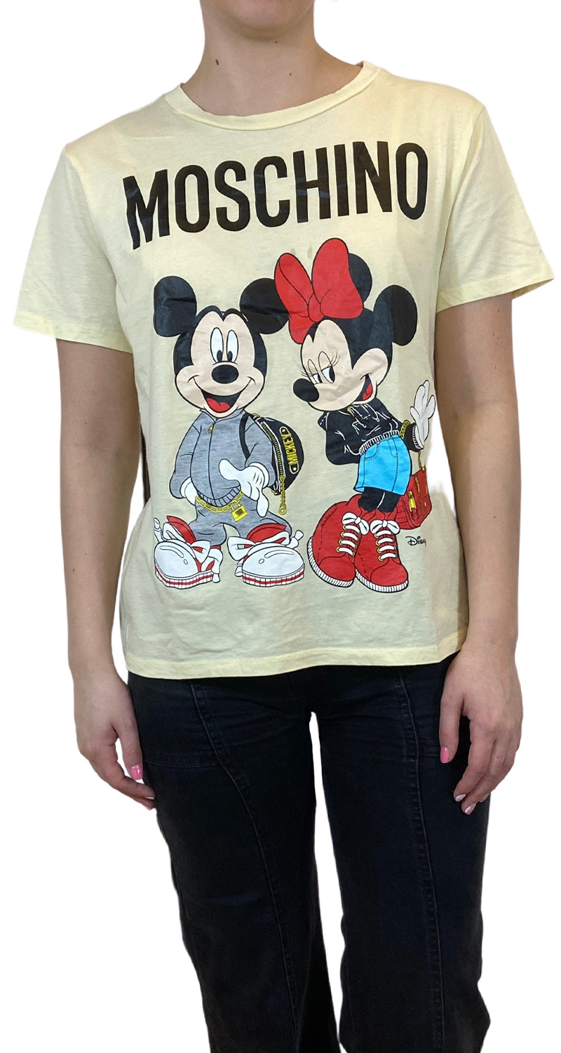 H&m Moschino Mickey Mouse Moschino Minnie Mouse Polera Mickey