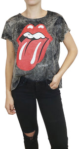 Polera Rolling Stones Gris
