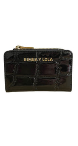 Billetera Reptil Negro