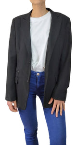 Blazer Negro Solapa