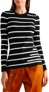 Striped Knit Sweater