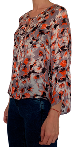 Blusa Seda Flower