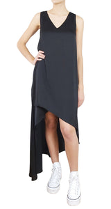 Vestido Asimétrico Negro
