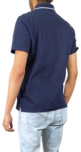 Polera Azul Puntos