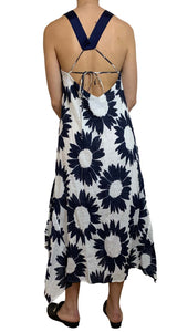 Vestido Blue Blooming