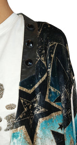 Kimono Velvet Star Multicolor