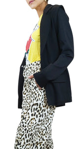 Blazer Capucha Negro