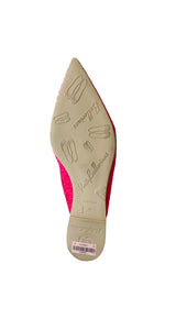 Mules Fucsia Brillos