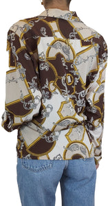 Blusa Multicolor Café